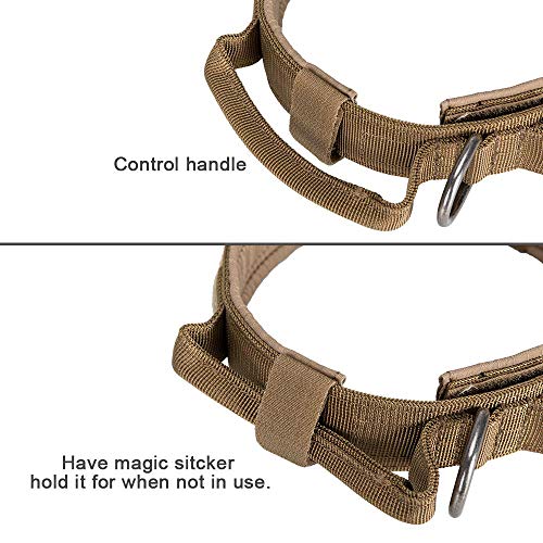 EXCELLENT ELITE SPANKER Tactical Dog Collar Nylon Adjustable K9 Collar