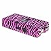 TERMINATOR Stun Gun SG-800-5 BV - Max Power Mini Rechargeable Stun Gun Flashlight (Pink Zebra)