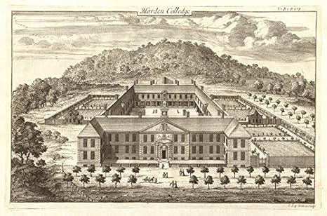 Amazon Com Morden Colledge Morden College Blackheath London Stow Strype 1720 Old Print Antique Print Vintage Print Printed Prints Of London Posters Prints