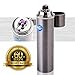 Plasma ARC Flameless Torch Lighter – ROKKES Windproof Plazmatic Electric Lighter, USB Rechargeable Dual ARC Lighter For Cigarette Cigar Pipes, Fire Starter For Candle BBQ, X Beam Tesla Thunder Lighter