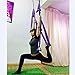 Bormart Aerial Yoga Swing - Ultra Strong Antigravity Yoga Hammock/Trapeze/Sling for Air Yoga Inversion Exercises - Include 2 Extensions Straps, Carabiners and Carrying Bag (Violet)