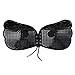 Women's Self Adhesive Bras Invisible Bra Strapless Backless Bra Airy Push up Bra Black 2 D