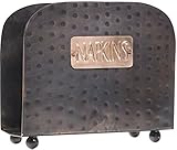 Copper Finish Napkin Holder 6