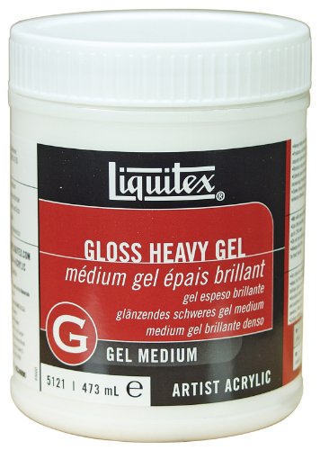 Liquitex professional gloss heavy gel medium, 16-oz