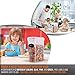 PalmTreeChef-Set of 4 Cereal & Dry Food Storage Container- 6 Measuring Cups Set -24 Free Chalkboard Labels & Pen -Great for Pasta, Rice, Sugar, Flour, Baking, Pet Food & More -4L