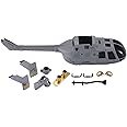 Smala C186 Shell Cover Set for C186 C-186 RC Helicopter Airplane Drone Spare Parts Upgrade Accessories,1
