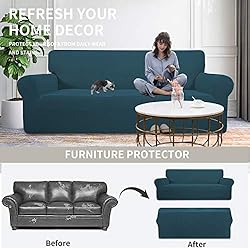 Easy-Going Stretch Loveseat Slipcover 1-Piece Sofa