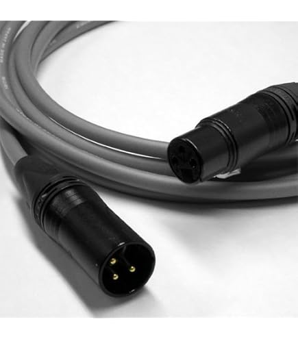 Amazon.com: BJC Star Quad XLR Cables, Canare L-4E6S with Neutrik