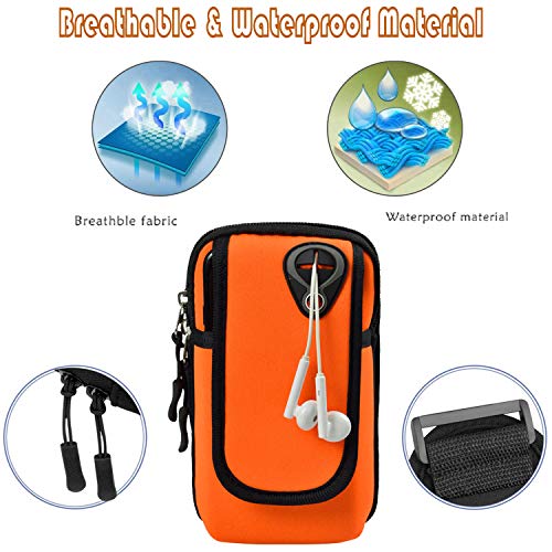 Cell Phone Armband for Running, Hiking, Waterproof Phone Holder for Arm Case for iPhone XR XS 8 7 stylo 3 Samsung Galaxy… - Image 5