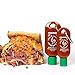 Sriracha Hot Sauce Keychain 1.7oz, 10-Pack (Sauce Not Included)
