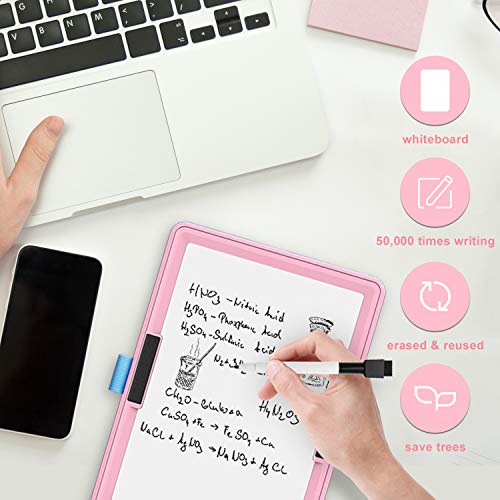 10 Inch LCD Writing Tablet, WOBEECO Electronic Doodle and Scribble Board for Kid & Adults - Great for Taking Notes & Drawing Feels Just Like Paper and Pencil (Pink) - Thumbnail 2