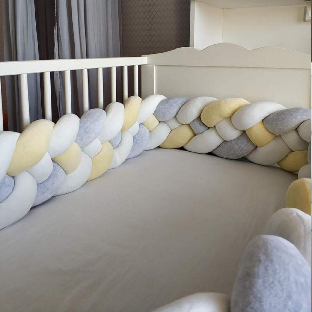 plush crib bumper
