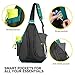 OutdoorMaster Sling Bag, Hiking Daypack, Crossbody Shoulder Chest Urban Outdoor Travel Backpack for Women & Men