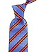 Scott Allan Blue Tie | Mens Tie Blue and Orange Necktie | Carbata Para Hombre Elegantes