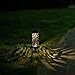 LightStan Solar Garden Pathway Lights, Outdoor Landscape Path Lights - 1 LED Lamp, Wireless, Waterproof Night Decoration Kit (6 Pack)