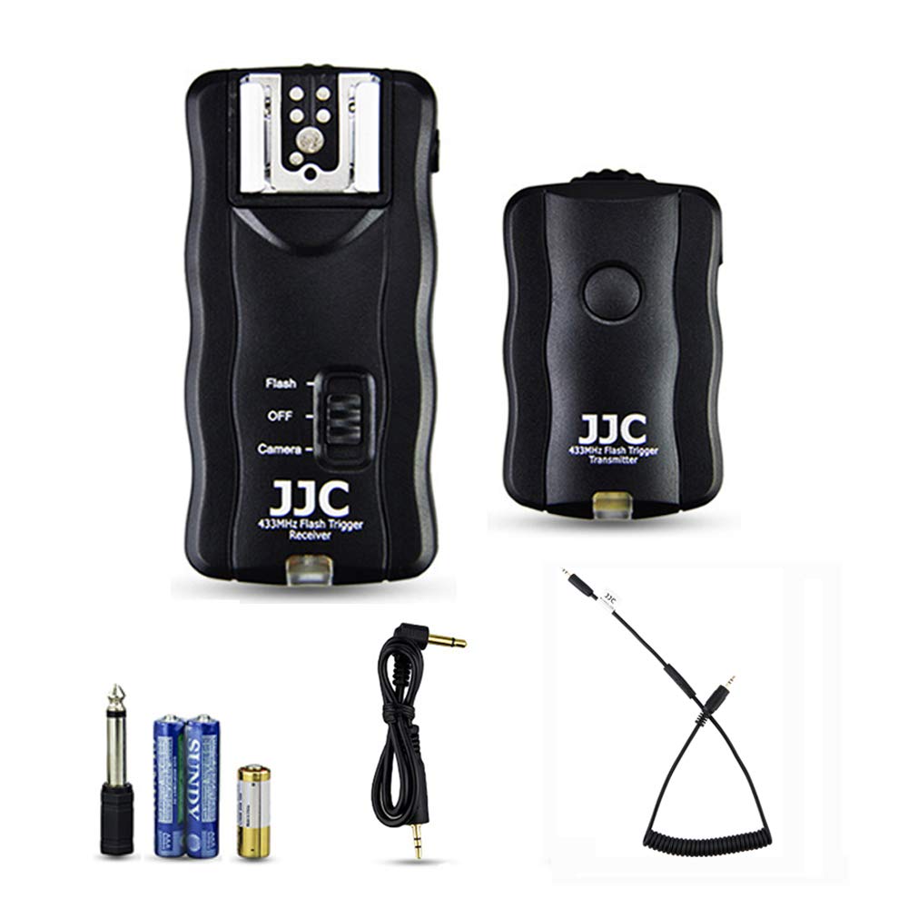 JJC Wireless Remote Flash Speedlight Trigger for Fuji Fujifilm X-T3 X-T30 X-100F X-T100 X-Pro2 GFX 100 GFX 50R GFX 50S Replace Fujifilm RR-100