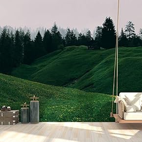Wall Mural Forest Removable Wallpaper Wall Sticker for Bedroom Living Room - 66x96 inches