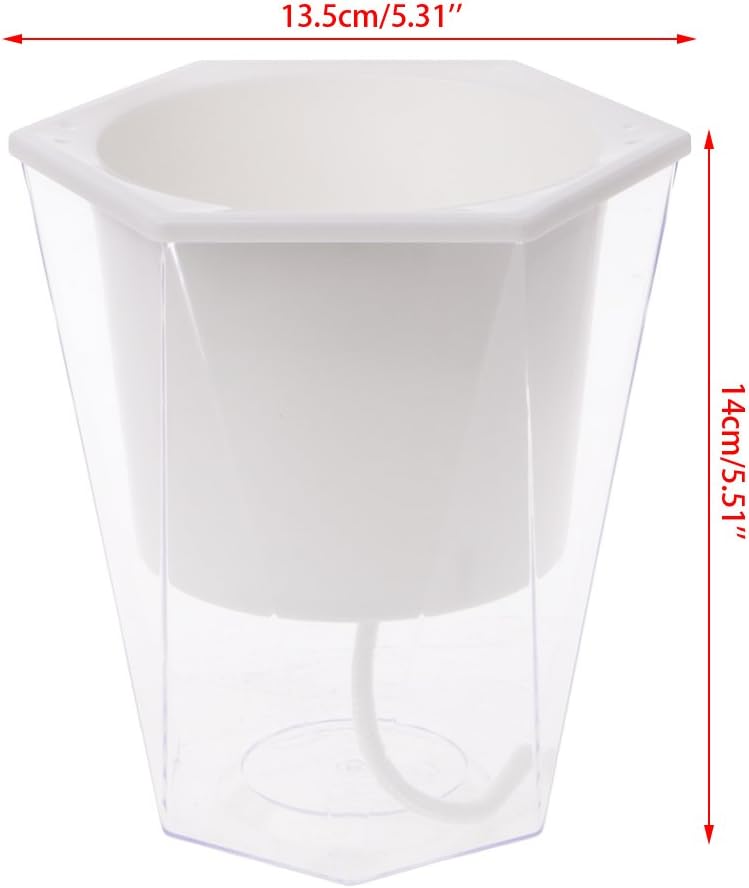 Auto Irrigate Flower Pot Vase, Automatic Watering Planter, Lazy Planting