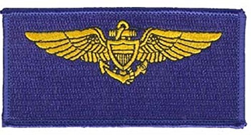Naval Aviator Flight Suit Tag 3" Embroidered Patch