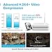 ANNKE WS300 3MP Wireless Camera System, 8 Channel 5MP Wireless NVR with 4Pcs 3MP Weatherproof IP Cameras, Compatible with Alexa, 100ft Night Vision, Smart Motion Alerts, 1TB HDD Included