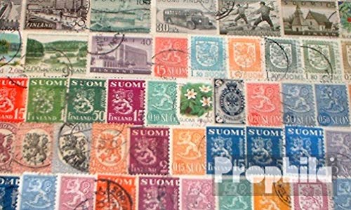 Prophila Collection Finland 100 different stamps (Stamps for collectors)