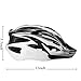 Best 007 Adult Cycling Bike Helmet (Black&White)