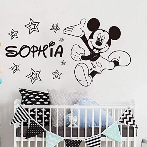 Jiuyaomai Nombre Personalizado Etiqueta De La Pared De Vinilo