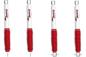 Rancho RS5000X Gas Shocks Set 2007-2018 for Jeep Wrangler 4WD JK