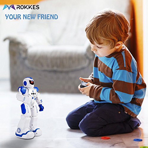 Senroke Remote Control RC Robot Toys, Dancing Robot Kit For Kids , Robotic Toys With Infrared Controller, Programmable