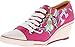 Ed Hardy Bret Wedge Heel Shoe for Women - Neon Fuchsia - 9