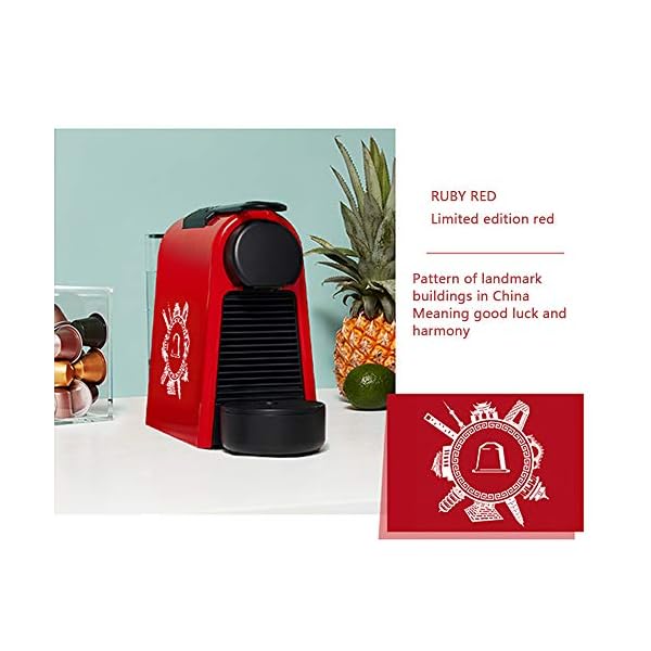 Kaffee-Kapsel-Maschine, Mini Home Office Noten-automatische Espresso Energiespar Special Edition Kaffeemaschinen 1200 W… – Bild 6