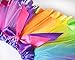 JiaDuo Girls Layered Rainbow Tutu Skirt Bow Dance Ruffle,Rainbows,Large/4-6 Years