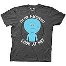Ripple Junction Rick & Morty Look At Me Adult T-Shirt (XX-Large, Heathered Charcoal)