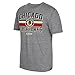 NHL Chicago Blackhawks Men's CCM Classic Stripe Tri-Blend Short Sleeve Tee, X-Large, Gray