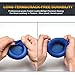 AGPTEK 2 Pieces Foam Ear Pad Cushion Compatible with Beats Solo 2 Wireless Headphone - Blue