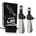 SOCAL-LED H10 9145 Fanless LED Conversion Kit 60W 6400LM 6000K Xenon White Car Fog Light Bulbs