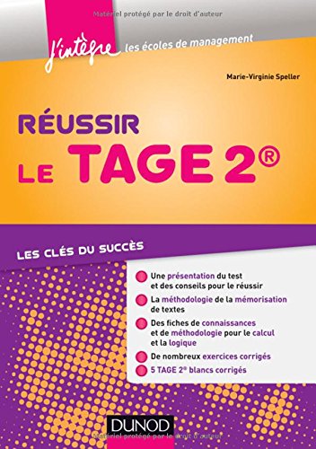 Réussir le Tage 2