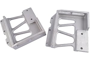 Niyako 13-04286L 13-04286R Pair Hinge Hood Upper Pivot Bracket Kit Replacement#1304286L 1304286R Fit Peterbilt 357 377 378 379