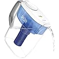 PUR 11-Cup Water Filter Pitcher with 1 Genuine PUR Filter, 11-Cup Capacity, 3-in-1 Powerful Filtration, Dishwasher Safe, Filter Change Light, White (PPT110WA)