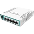 MikroTik Cloud Router Switch with 1 Gigabit Ethernet / SFP Combo Port and 5 SFP Cages (CRS106-1C-5S)