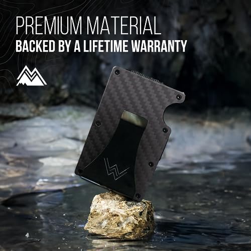 Mountain Voyage Minimalist Wallet For Men Slim RFID Wallet I Scratch