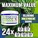 Hemp Cream for Pain Relief - 60,000 MG American Hemp Extract - Natural Treatment with Emu Oil, Arnica, MSM & Menthol for Muscle, Joint, Sciatica & Back Pain - Made in USA - Omega 3-6-9 Infused