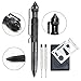 YAMTHR Tactical Pen Self Defense Pen with Emergency Glass Breaker Survival Tool Black Ballpoint Pen
