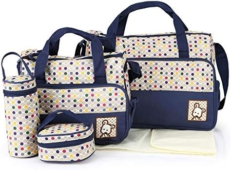 Hnthbz Nouvelle 5pcs Bebe Couches Sac Costumes For Maman Porte Bouteille Mere Maman Poussette Maternite Nappy Sacs Ensembles Ysyhljt 187 Color Black Size 39 28 5 17cm Bagages Sacs A Dos Mkyra Org