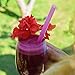 300 PACK Smoothie Straws Jumbo Plastic Extra Wide Drinking Straw - with Recipe E-Book - BPA-Free Straws - Bright Colors - Works for Smoothies, Juices Cocktails and More - by FUMCare