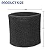 Fette Filter - 3 Pack Foam Sleeve Replacement Vac Filter Type R Compatible with Shop-Vac Wet/Dry Vacuums replaces any of these product # 90585, 9058500, 9058508, 9058511, 9058527, 9058533, 90304