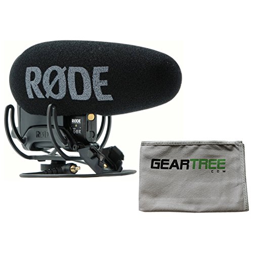 RodeVideoMic Pro R Plus VideoMic Pro with Rycote Lyre Shockmount w/Geartree Cl
