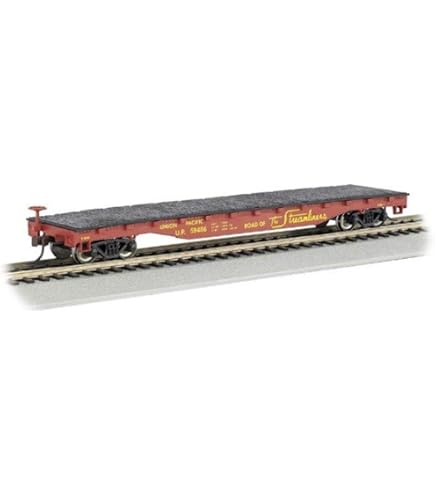 Amazon.com: Bachmann Trains - 52' Flat Car - NORFOLK & WESTERN