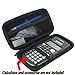 khanka Carrying Case for Texas Instruments TI-30Xa / TI BA II Plus/TI-30XIIS /TI-30XS MultiView/TI-36X Pro Engineering Scientific Calculator, Case Only (Black)