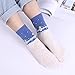 Chalier 3-5 Pairs Womens Vintage Style Casual Cotton Crew Socks Cute Funny Sock